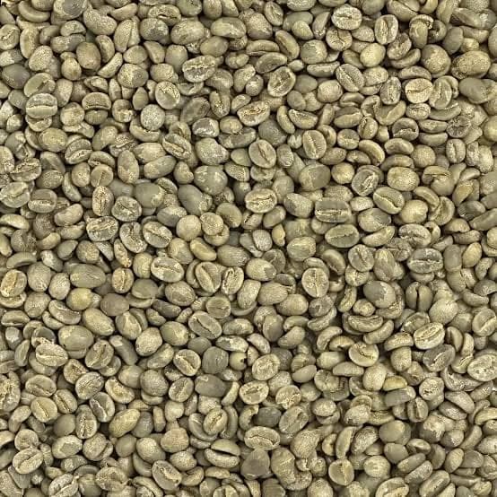 Smaller-screen green coffee beans in bulk.